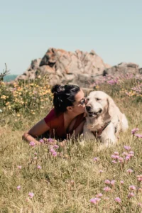 Randonnée GR34 avec son chien Plougrescant